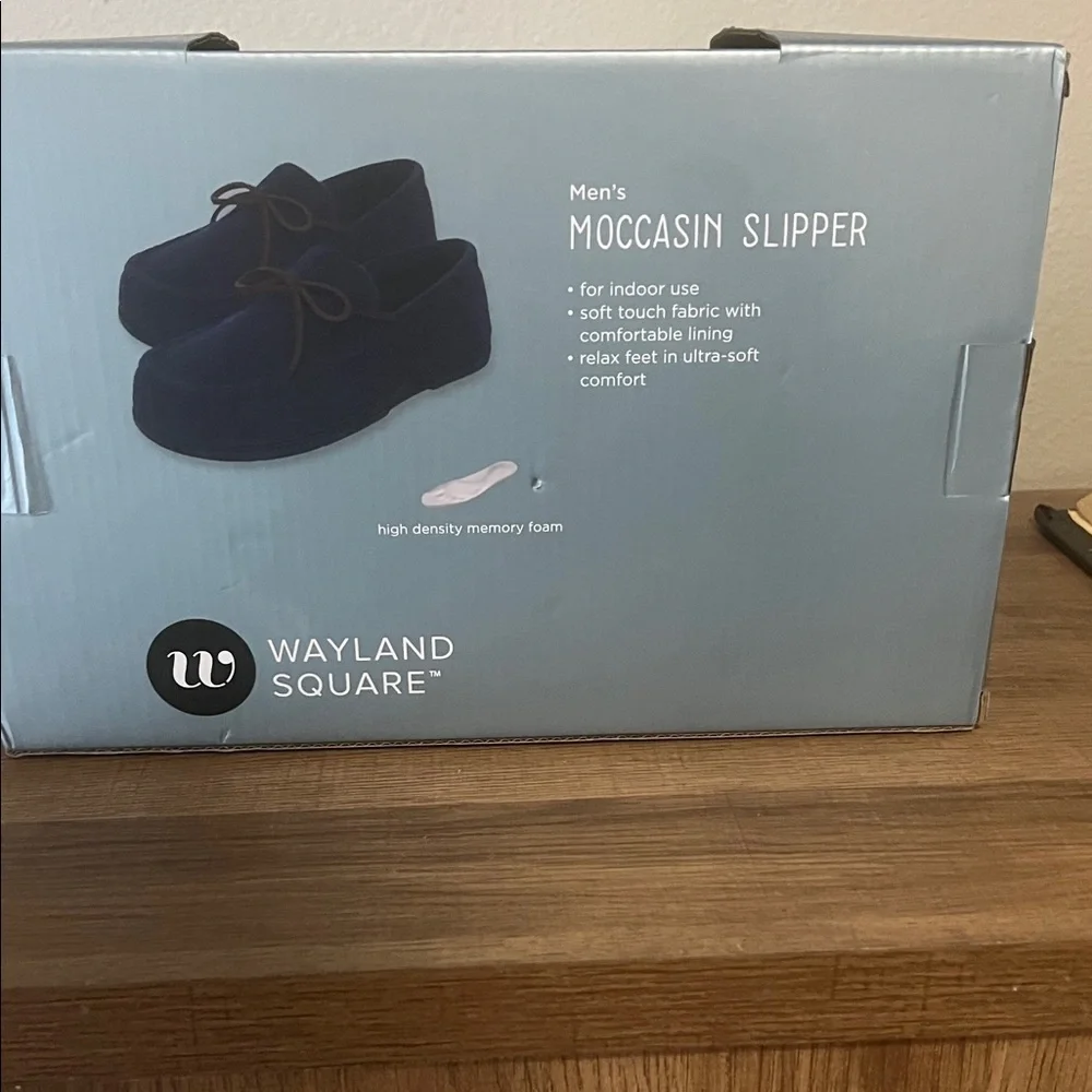 Men's Blue Moccasin Loafers